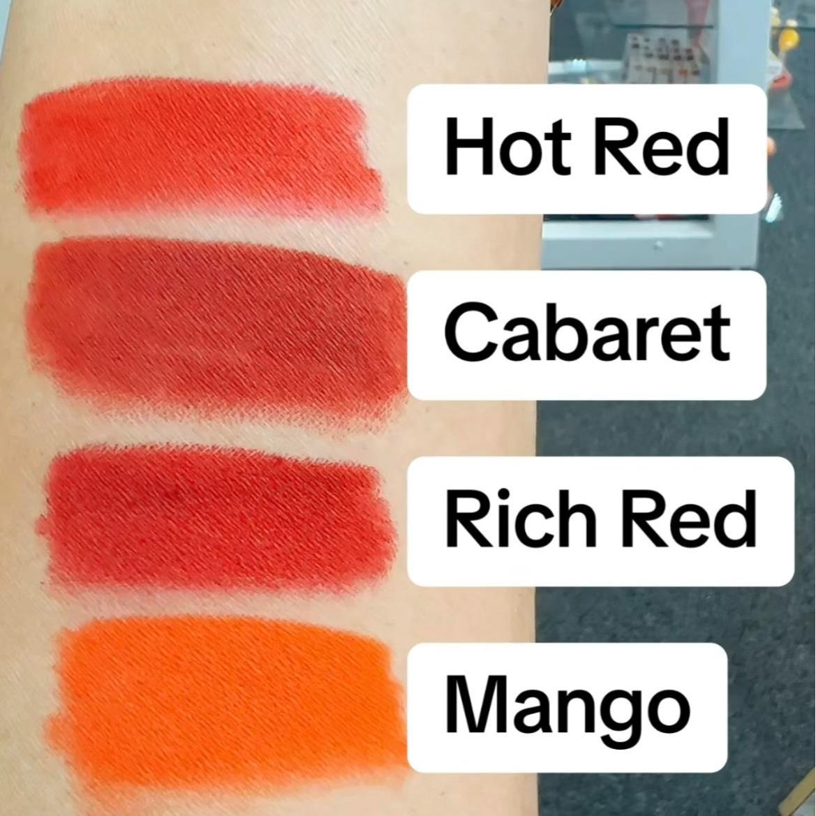 Italia Deluxe Lip and Eye Liners, Creamy, Highly Pigmented