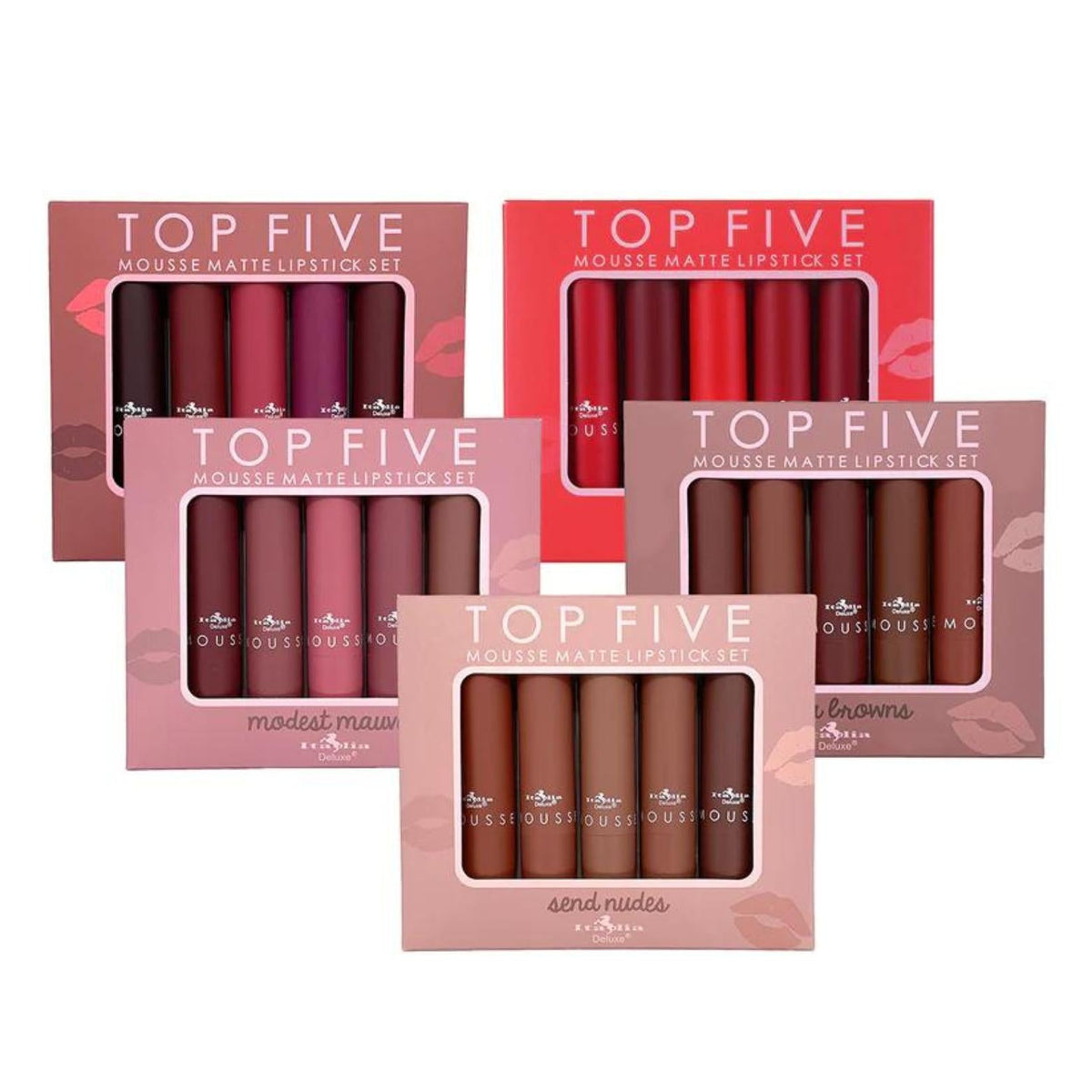 Italia Deluxe Lipsticks and Sets of 5