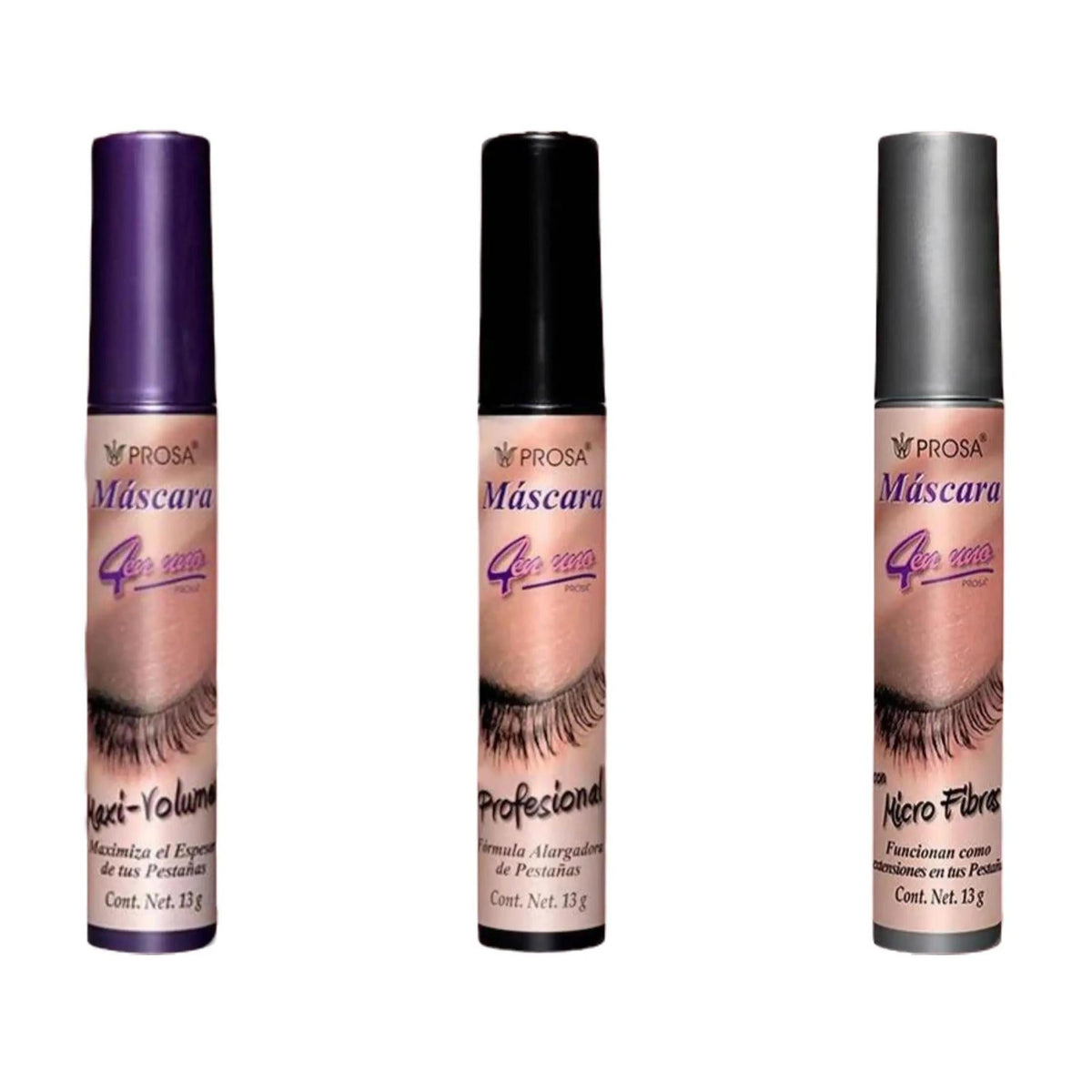 Prosa 4 en 1 Eyelash Mascaras