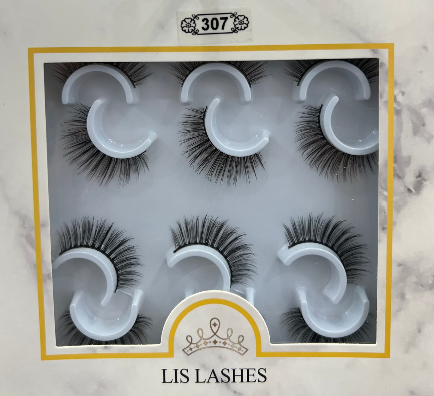 307 Lis Lashes (set of 6 pairs)